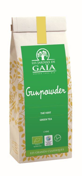Jardins De Gaïa -- EOL Thé vert bio gunpowder standard (chine) - 100 g