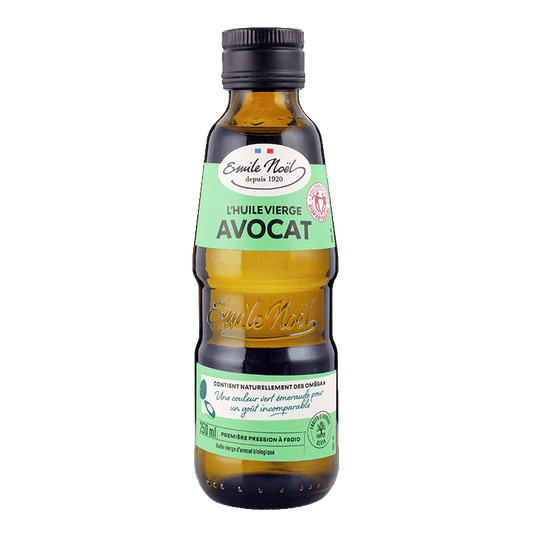 émile Noël -- Huile vierge d'avocat bio équitable (origine Kenya) - 250 ml